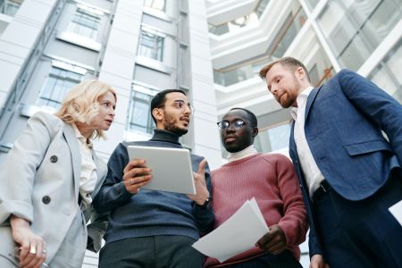 People working together